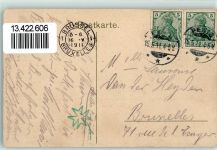 O7400 Altenburg , Thür Kornblumentag sign. Schmidt Perfall Blumentag 1911