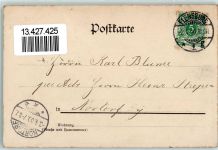24937 W2390 Flensburg 1900 Gebrauchsspuren Neustadt Pferdestraßenbahn