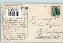 09212 O9102 Limbach-Oberfrohna 1911 - Postamt Apotheke Kirche Stadt Altenburg Rußdorf