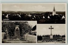 78576 W7206 Liptingen - Kriegerdenkmal 1870/71 Fürstendenkmal Carl Josef Alois Fürst von Fürstenberg