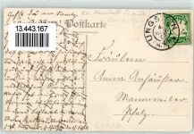 67098 W6702 Ungstein 1907 - Schulhaus Haus des Herrn Georgens Pfarrhaus Kirche