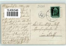 91344 W8551 Muggendorf , Oberfr Privatfoto AK Wohnhaus Winter Ort handschriftlich