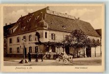 79395 W7844 Neuenburg am Rhein 1913 - Hotel Schlüssel Gasthaus Egel Auto