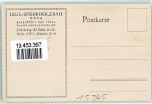 15345 O1263 Rehfelde b Strausberg - Arbeiterwohnhaus Architekt Boßler-Landau