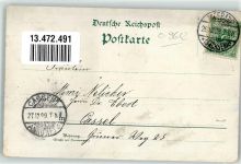 08393 O9612 Meerane 1899 - Bismarckdenkmal Härtel´s Hotel Rathaus Neue Webschule