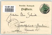 Original Autograph sign. Kallmorgen Litho Von der Wasserkant Nr. 6 Karlsruher Künstlerbund 1900 Autograph
