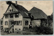 79415 W7848 Bamlach 1917 - Gasthaus zum Storchen Fahrräder