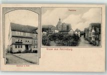 35287 W3572 Amöneburg 1919 - Marktplatz Gasthaus Greib