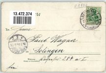 Bad Oppelsdorf Opolno Zdroj 1904 Lithographie Gasthaus Cafe Stahlquelle Mausoleum Kapelle Bahnhof Wald Carola Bad Albert Bad