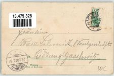 04523 O7220 Pegau 1902 Lithographie Schützenfest Schützen Lokal Uniform