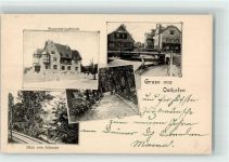 67574 W6522 Osthofen , Rheinhess 1905 - Die Schnapp Steueramtsgebäude Waldallee