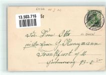 67574 W6522 Osthofen , Rheinhess 1905 - Die Schnapp Steueramtsgebäude Waldallee