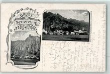 93343 W8421 Essing 1899 Gebrauchsspuren Neuessing Burg