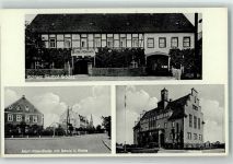 01609 O8402 Gröditz b Riesa - WK II Gasthaus Richter Adolf-Hitler-Straße Schule Rathaus