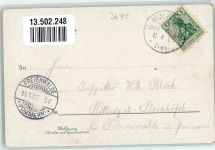 29614 W3040 Soltau 1907 Lithographie Rathaus Postamt Kriegerdenkmal Unter den Linden