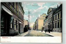 08393 O9612 Meerane Gebrauchsspuren Poststraße Postgebäude