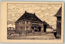 W5000 Köln Stadt Ausstellung 1914 Das Essener Haus im Niederrheinischen Dorf Serie III Nr 3 Deutscher Werkbund