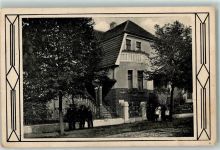 39307 O3280 Genthin Passepartout Villa Bahnpost Berlin- Zug 316 Foto AK