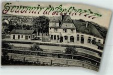 65719 W6238 Hofheim am Taunus - Bahnhof mit Glimmerauflage Scan verzogen