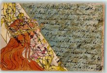 Jugendstil Frau Meunier 1900
