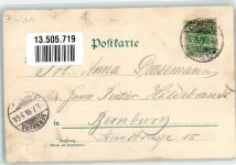 06420 O4340 Könnern 1898 Lithographie Bahnhof Kriegerdenkmal Georgsburg Rathaus