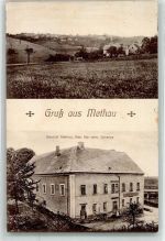 09306 O9291 Methau Gebrauchsspuren Gasthaus Methau Fahrrad