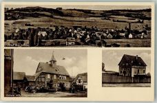 35753 W6349 Arborn - Schule Kriegerdenkmal Jägerhaus