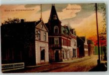 24392 W2347 Süderbrarup 1908 - Bahnhofstraße Apotheke Abenddämmerung