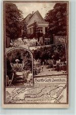 04442 O7114 Zwenkau - Harth Cafe M. Saalbach Bahnpost Leipzig