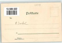 99894 O5804 Spießberghaus Lithographie Spiessberghaus Dackel Eichhörnchen Rehe Hirsche Wildenten