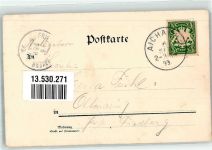 86316 W8904 Friedberg , Bay 1899 Lithographie Maria Alber Schloß Stadtpfarrkirche