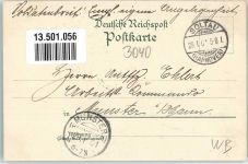29614 W3040 Soltau 1901 Lithographie Postamt Kriegerdenkmal Markt Rathaus Unter den Linden
