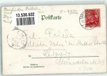 04539 O7222 Groitzsch b Pegau 1900 Gebrauchsspuren Lithographie Bahnhof Marktplatz Post