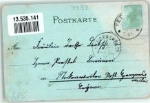 88069 W7992 Tettnang 1900 Lithographie Schloß Bezirks-Krankenhaus