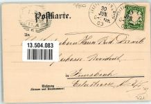 89231 W7910 Neu-Ulm 1903 Lithographie Portal d. Friedens-Kaserne Bahnhof Donau Eisenbahnbrücke