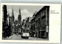 Liegnitz Legnica - Goldbergerstraße Straßenbahn Fahrrad