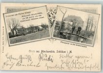 16515 O1401 Schildow - Mönchsmühle Gasthaus Knappe Seufzerlauben