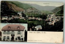 68830 Oderen Odern 1908 - Gasthaus au lion d`or Kleiner Riss