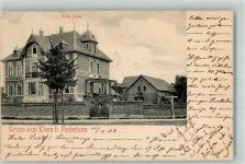 33098 W4790 Elsen , Kr Paderborn 1903 Foto AK Villa Junk