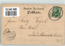 45525 W4320 Blankenstein , Ruhr 1901 Lithographie Burg Blankenstein Einsiedler Hütte Burgplatz Gasthaus Petring Bahnpost Steele Zg. 800