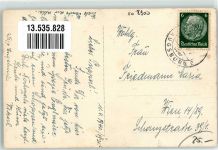 86150 W8900 Göggingen , Bay Foto AK Wohnhaus Straßenbild