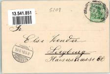53783 W5208 Eitorf 1904 - Bahnhof-Hotel Bahnpost Köln- Zug 793