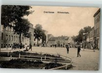 Gumbinnen Gussew 1917 Foto AK Wilhelmstrasse Auto