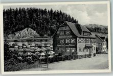 72270 W7292 Huzenbach Künstlerkarte Gasthaus Pension Cafe z. Bären