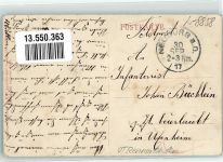 86643 W8859 Treidelheim , Kr Neuburg a d Donau 1917 - Gasthaus v. Anton Seitz