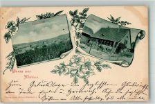 69429 W6935 Mülben 1905 Gebrauchsspuren Gasthaus