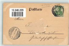 69429 W6935 Mülben 1905 Gebrauchsspuren Gasthaus