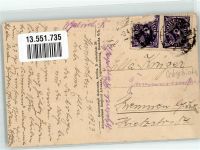 Rauscha Ruszow 1923 Foto AK Gasthaus und Gerichtskretscham ev. Schule Litfaßsäule