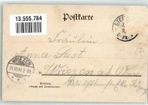 15345 O1274 Harnekop 1898 Gebrauchsspuren Schloß Gasthaus Schwarzkopf