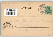 22941 W2072 Bargteheide 1902 - Hotel Clubhaus Unter den Linden